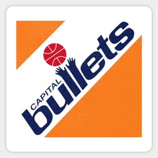 Defunct Capital Bullets 1973 Sticker